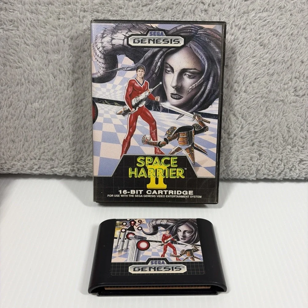 Space Harrier 2 Sega Genesis Box No Manual